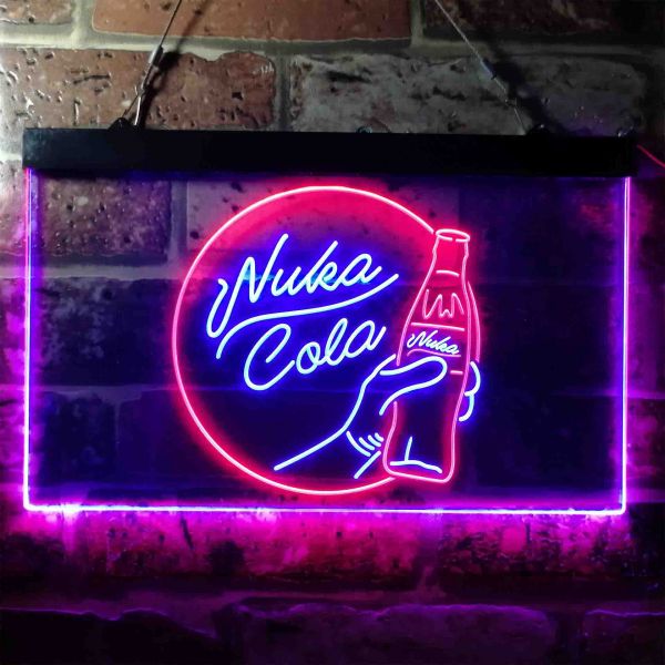 Nuka Cola Dual LED Neon Light Sign